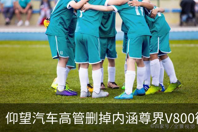 仰望汽车高管删掉内涵尊界V800微博