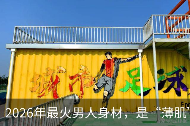 2026年最火男人身材，是“薄肌”